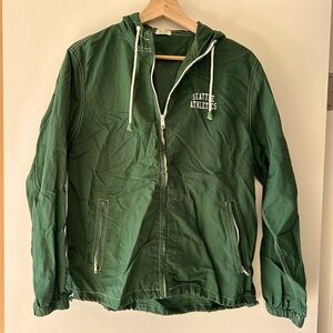 Brandy Melville Seattle Athletics Windbreaker Jacket